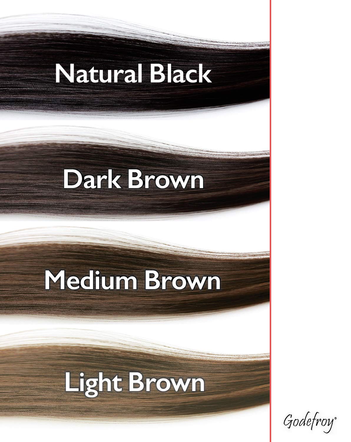 Godefroy Hair Color Tint Kit for 100% Gray Coverage, Medium Brown, 20 Applications, Long-Lasting Root Touch-Up for Men & Women, Pre-Measured Capsules, No Waste, DIY Salon-Quality Results at Home - Image 6