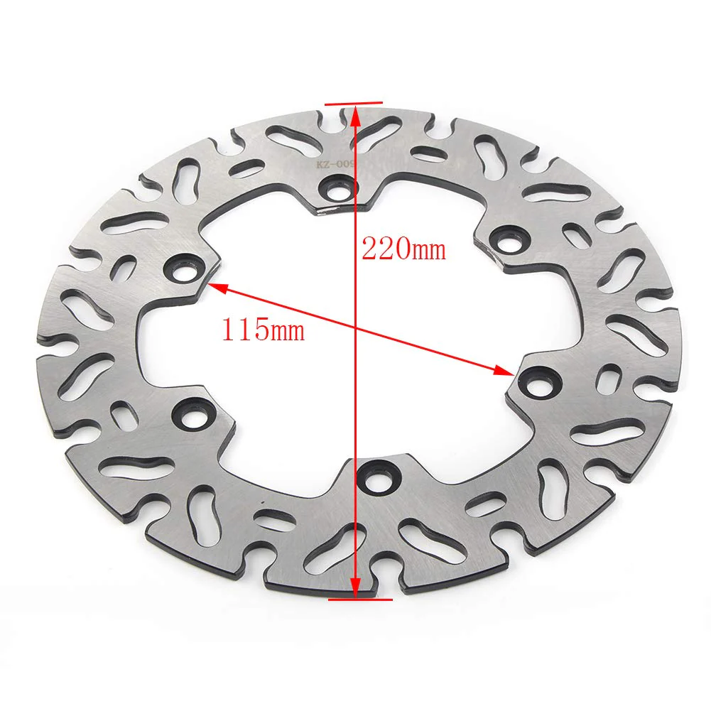 GZYF Motorcycle Rear Brake Disc Rotor Compatible with for Yamaha WR200, DT200, DT230 Lanza, TT250R, TT-R250 L-V LC-VC W - Image 2