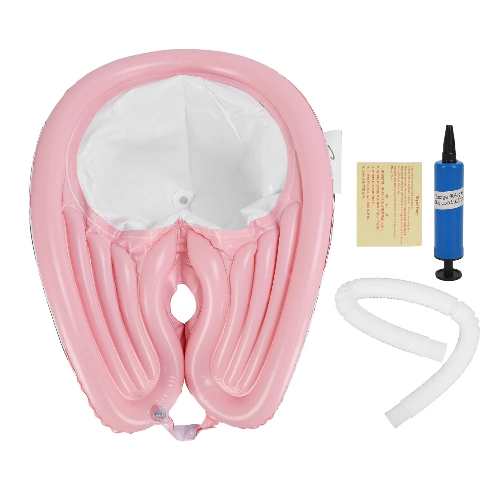 Hair Shampoo Basin, Portable Hair Washing Tray Pink with Detachable Drain Hose for Home - Image 7