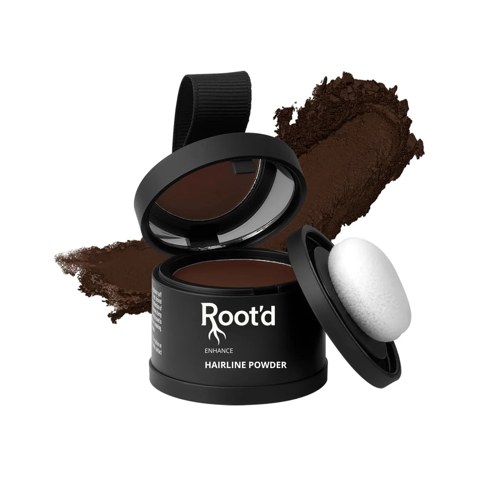 Hairline Powder for Men & Women- Hair Color Powders for Instant Black Coverage With 48-Hour Stay-Proof Finish-Hair Powder Conceals Thinning, Bald Spots & Blends Naturally Like Hairs Fiber-Medium Brown