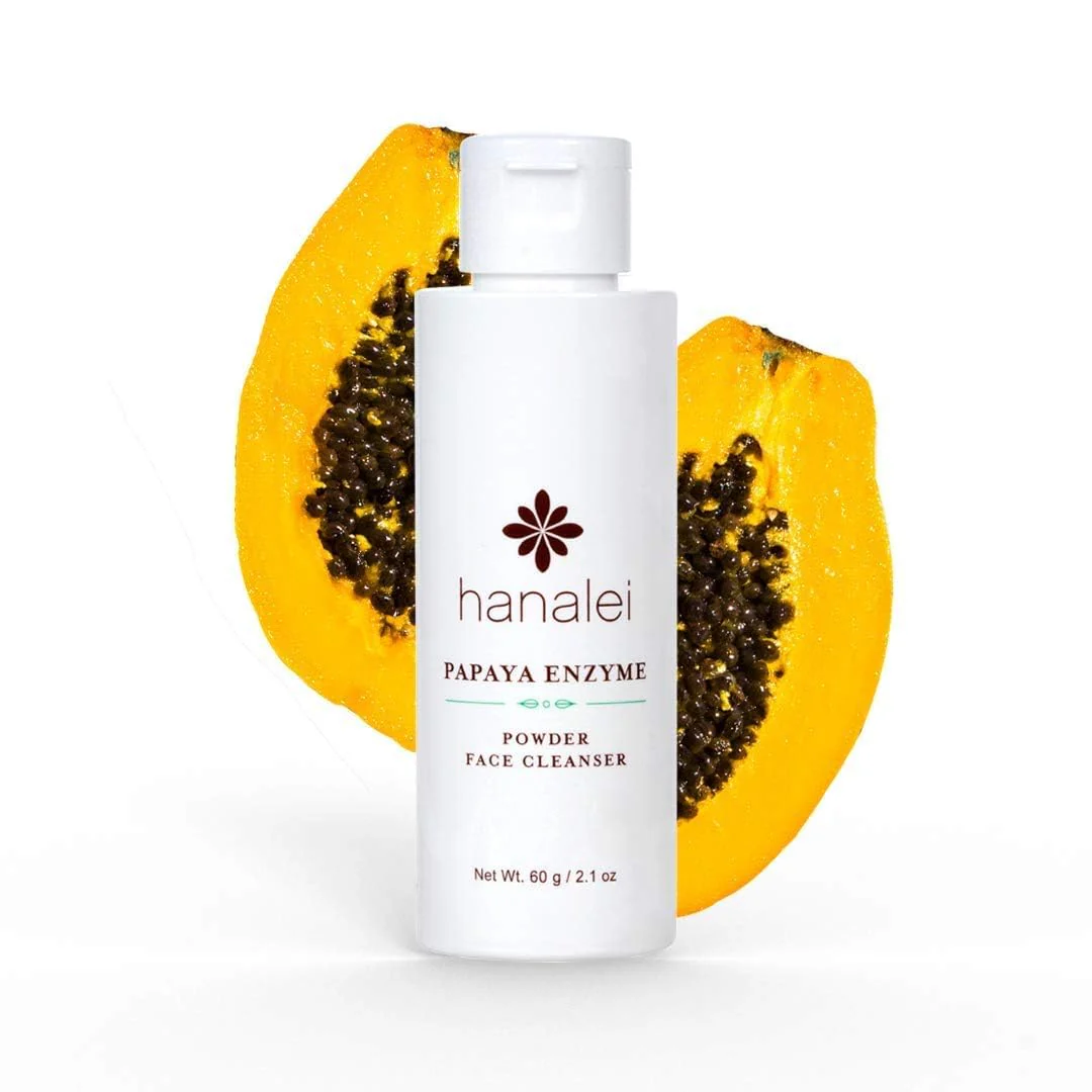 Hanalei Papaya Powder Face Cleanser - Gentle Daily Exfoliating Wash, Hydrating Non-Stripping Formula for All Skin Types - Travel-Friendly - Cruelty-Free & Paraben-Free, 60g - Image 6