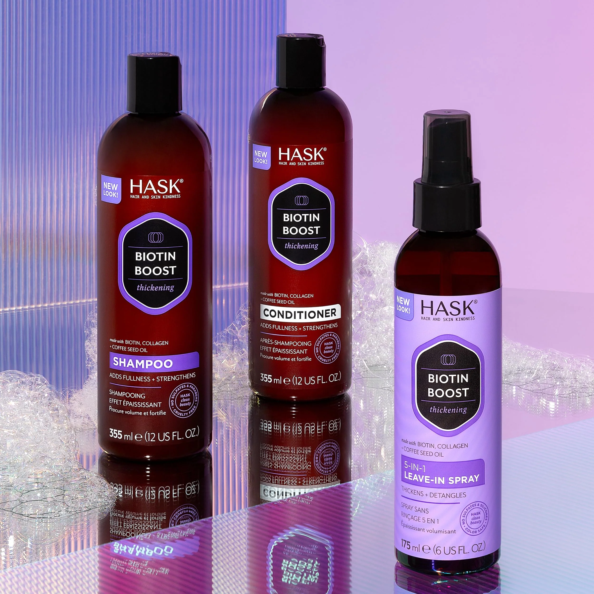 Hask Biotin Boost Thickening Conditioner, 12 Fl Oz - Image 6