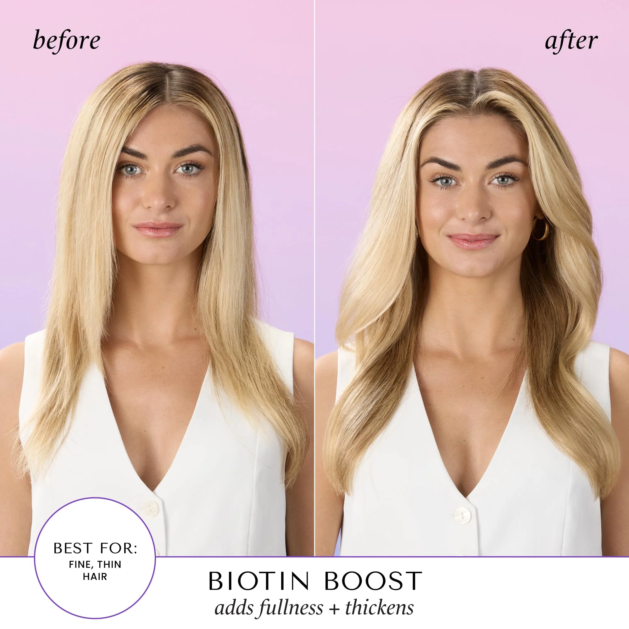HASK Biotin Boost Thickening Shampoo, 12 Fl Oz - Image 6