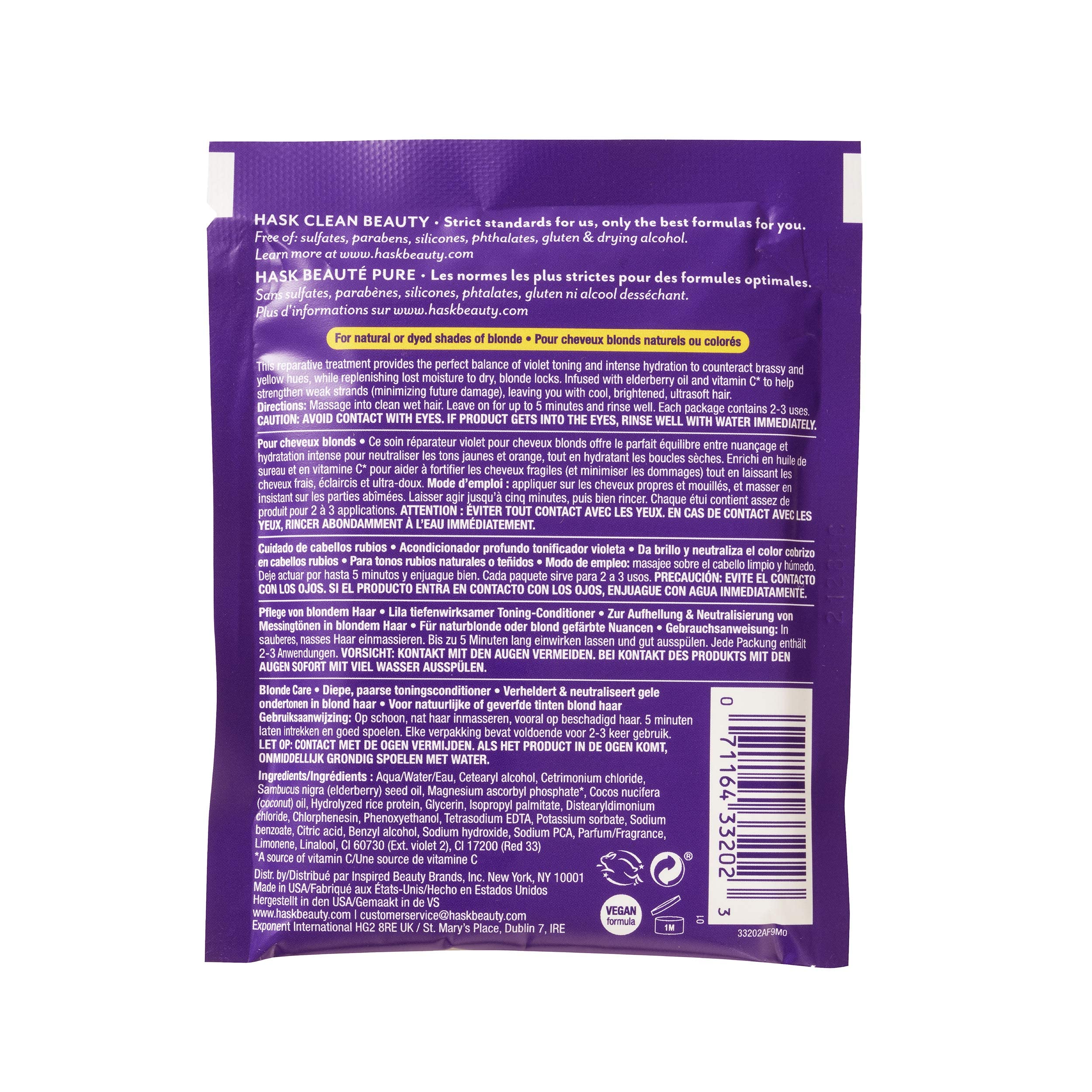 Hask Blonde Purple Care Deep Conditioner - Image 7