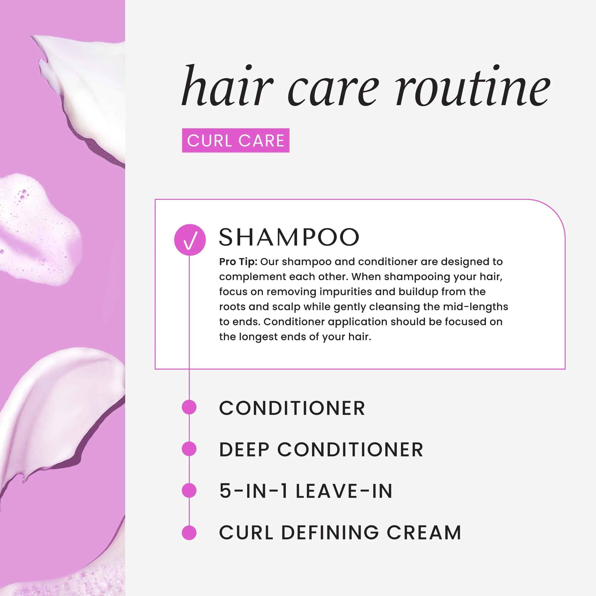 HASK Curl Care Shampoo + Conditioner Set with Coconut and Argan Oil | For Curly Hair, Sulfate-Free, Paraben-Free, Gluten-Free, Vegan, Cruelty-Free, Color Safe | 12oz each - Image 6