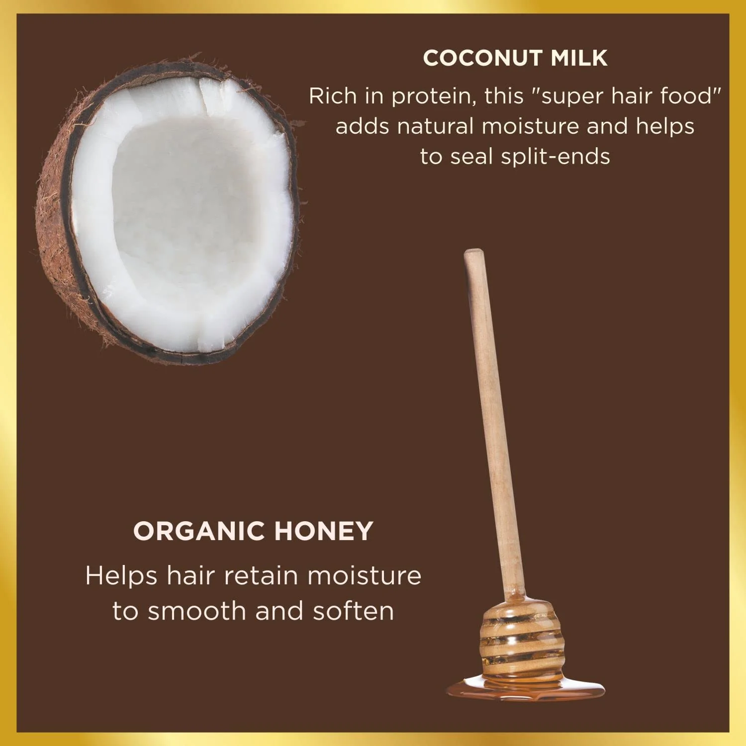 Hask Curl Coconut Milk & Honey Care Shampoo, 12 Ounce - Image 2
