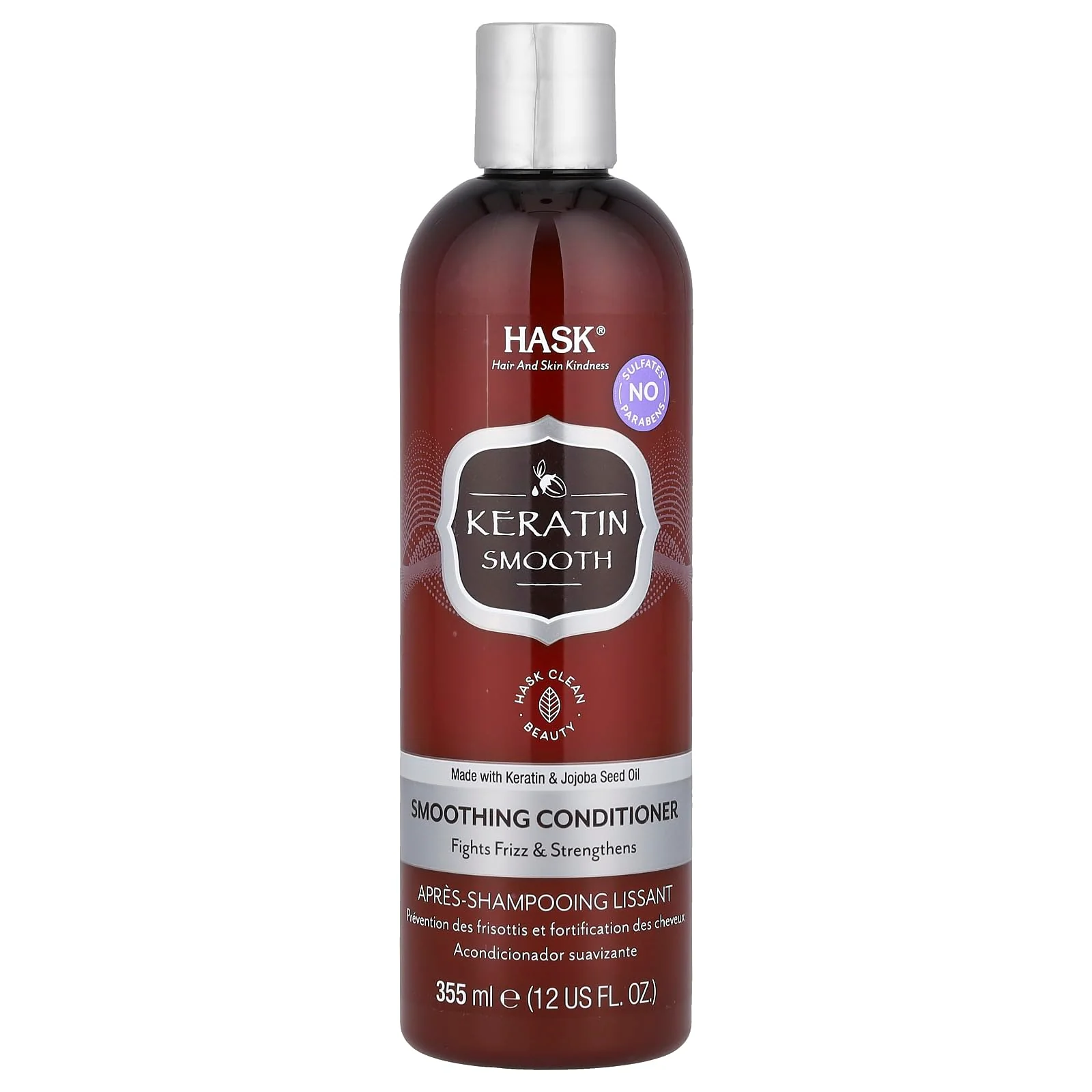 Hask Keratin Protein Smoothing Conditioner 12 oz