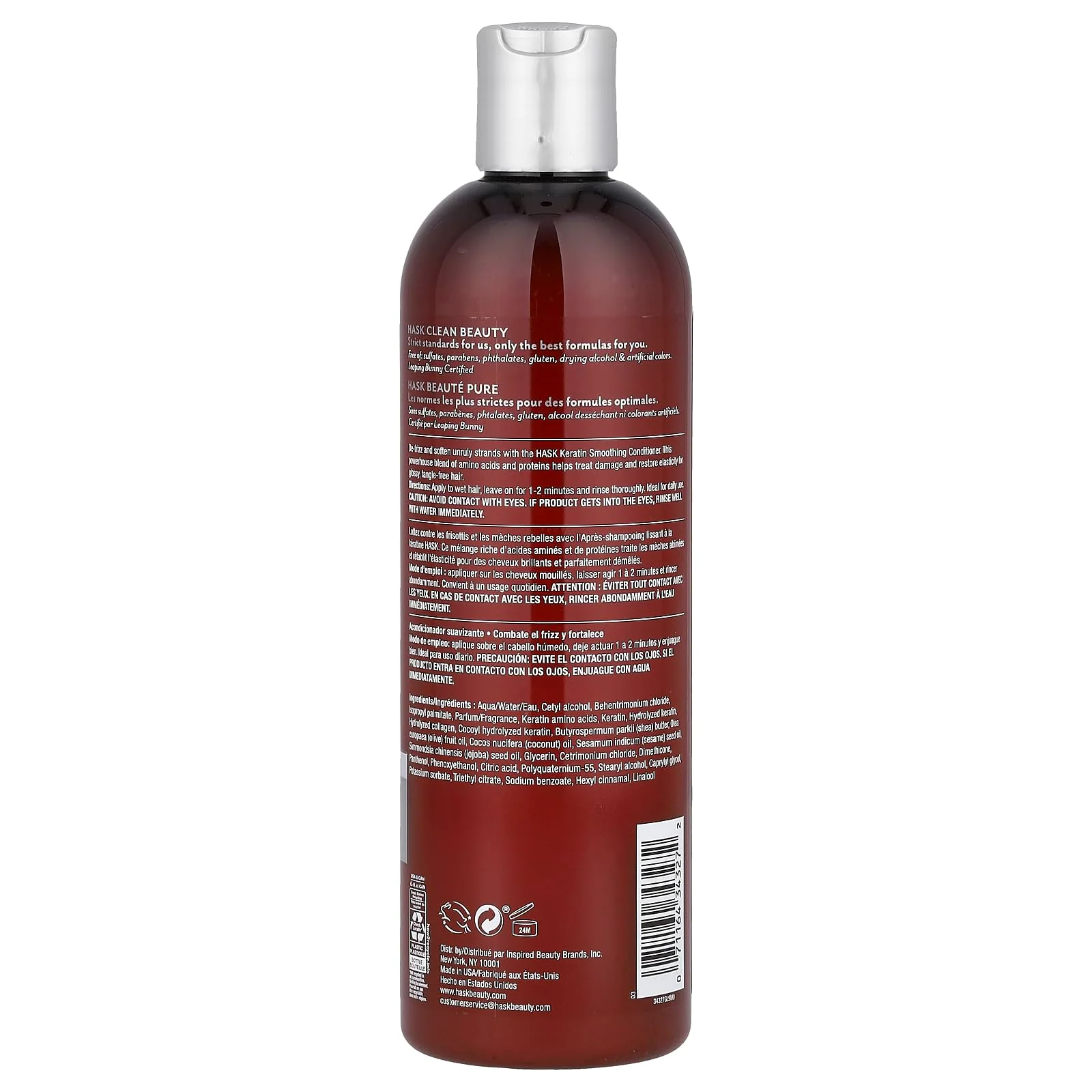 Hask Keratin Protein Smoothing Conditioner 12 oz - Image 2