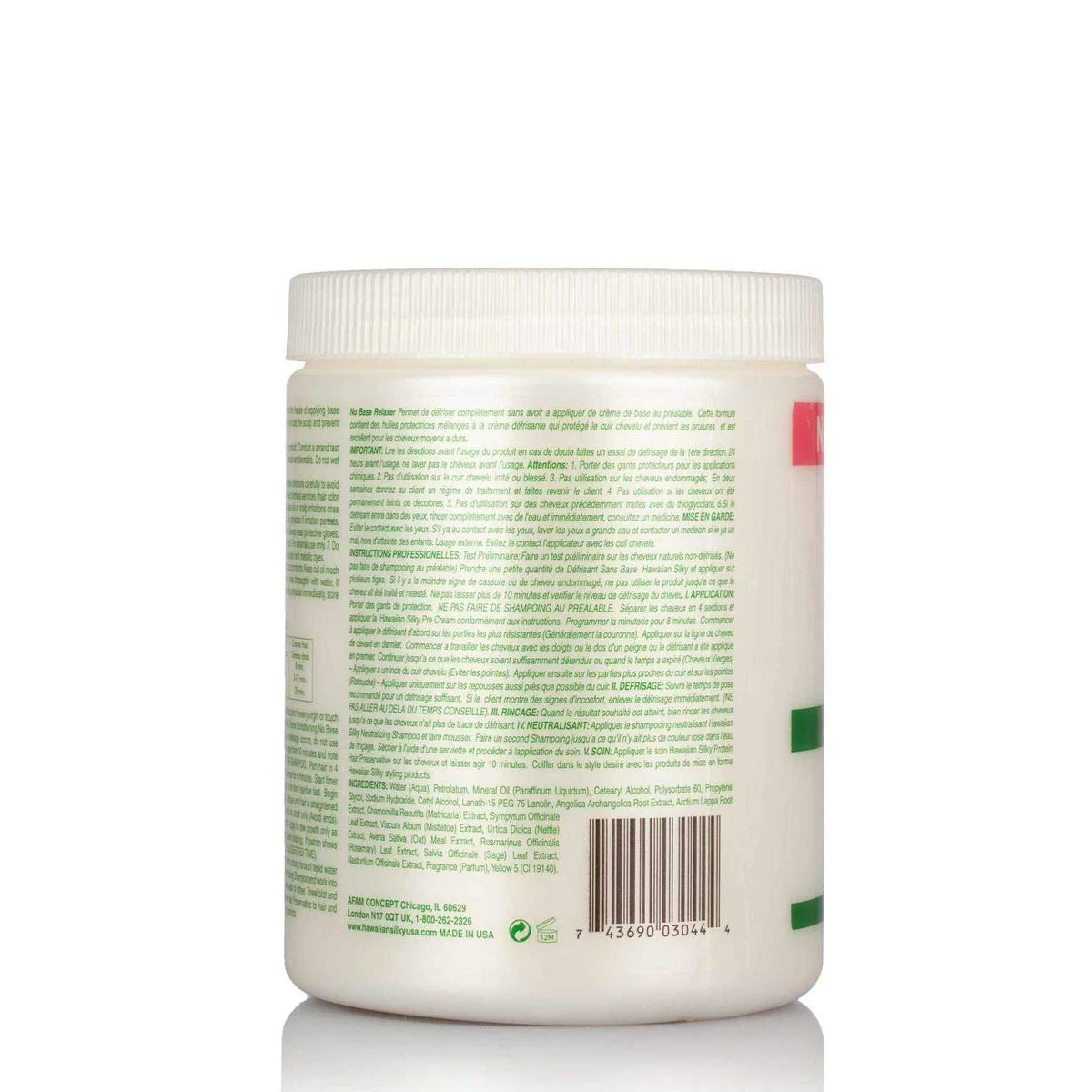 Hawaiian Silky 30008 no base relaxer, mild, White, 20 Ounce - Image 3