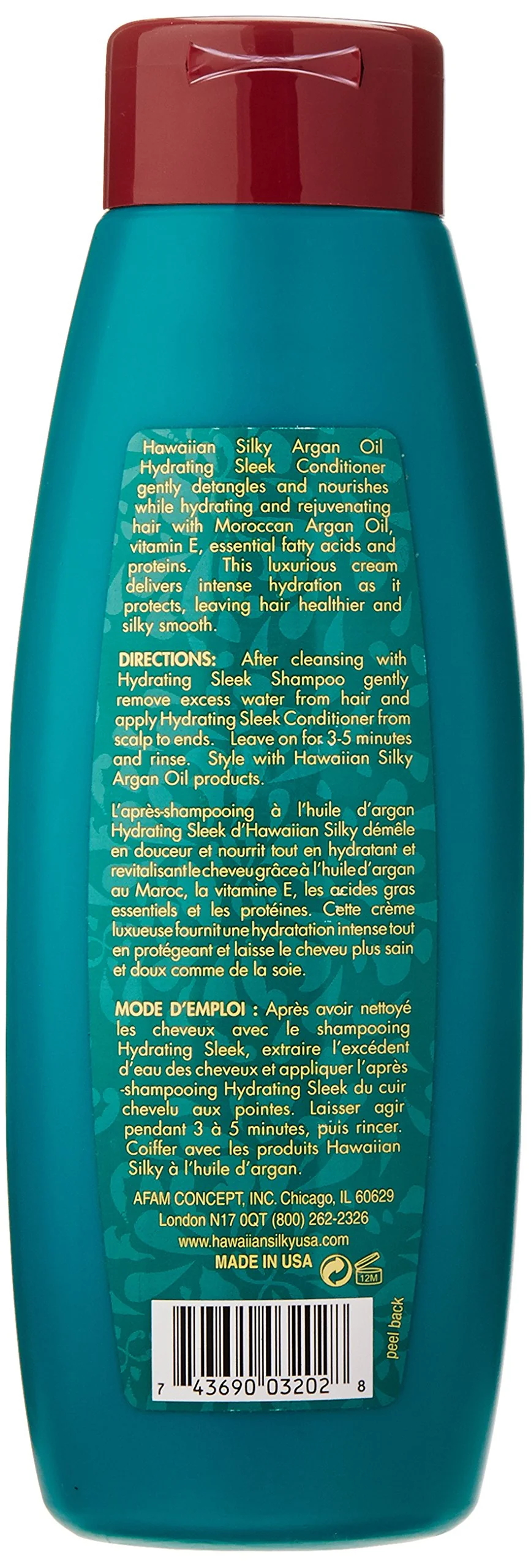 Hawaiian Silky Hydrating Sleek Conditioner, 14 Oz - Image 2