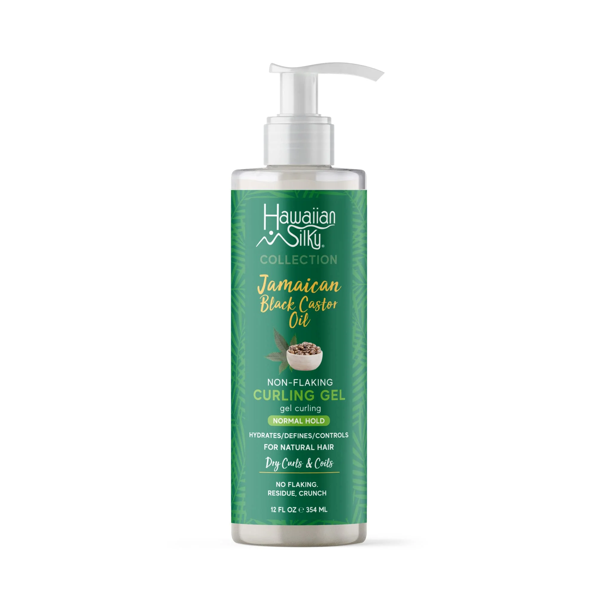 Hawaiian Silky Jamaican Black Castor Oil Collection Non Flaking Curling Gel