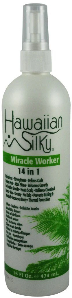 Hawaiian Silky Miracle Worker 14-In-1 16 oz. (Pack of 2)