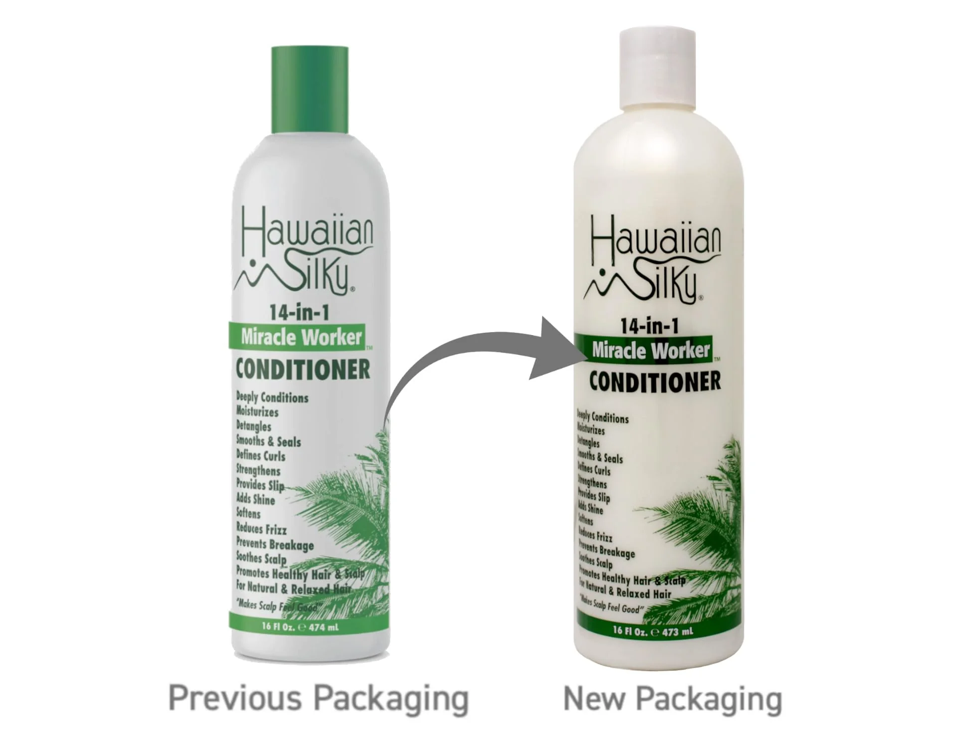 Hawaiian Silky Miracle Worker 14-In-1 Conditioner 16 Ounce (474ml) (Pack of 2) - Image 5