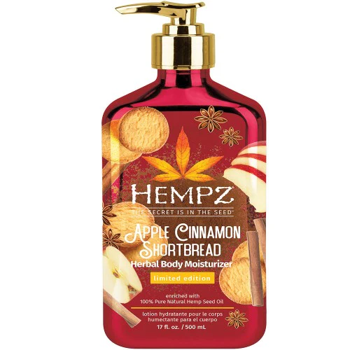 Hempz Apple Cinnamon Shortbread Body Moisturizer 17oz