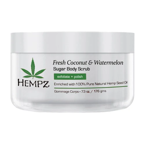 Hempz Fresh Coconut & Watermelon Sugar Body Scrub 7.3oz