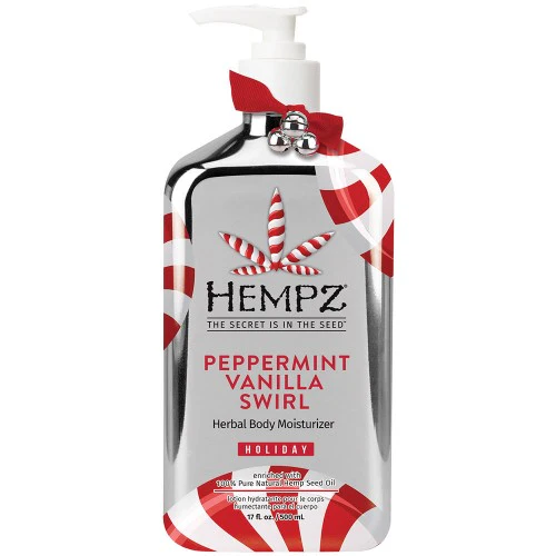 Hempz Peppermint Vanilla Swirl Body Moisturizer 17oz
