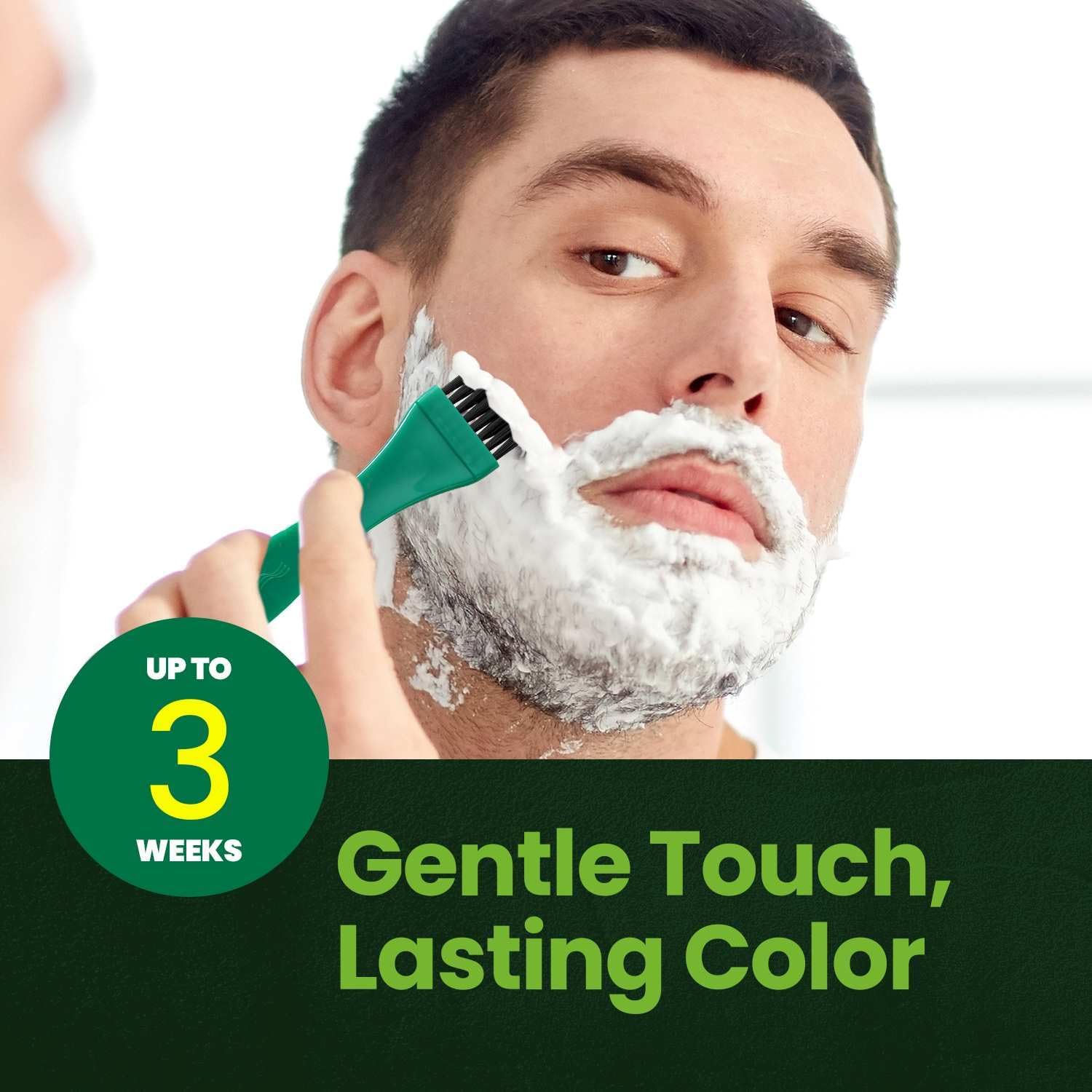 Herb For Men Mustache & Beard Dye (Nature Black, 1 Pack), PPD-Free Ammonia-Free, Vegan with Natural Ingredients, Gentle for Sensitive Skin, No Skin Irritation - Image 4