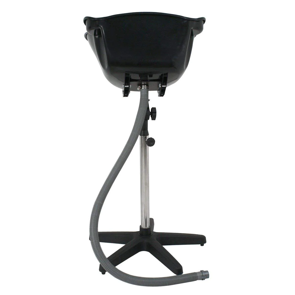 HomGarden Adjustable Height Portable Salon Deep Basin Shampoo Sink with Drain, Hair Treatment Barber Bowl Tool Beauty Salon Equipment