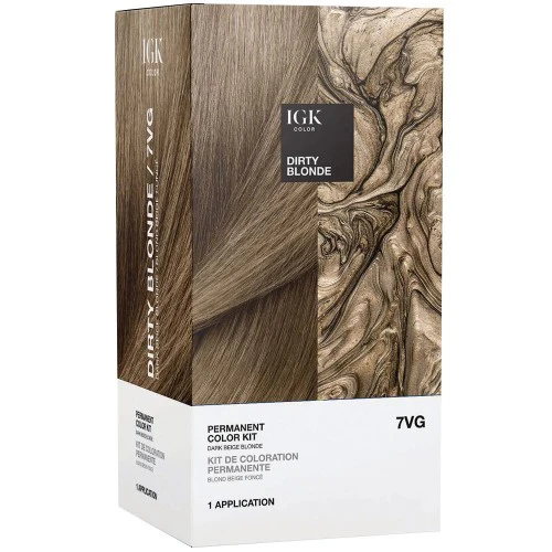 IGK Permanent Color Kit 7VG Dirty Blonde