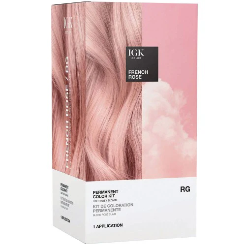 IGK Permanent Color Kit RG French Rose