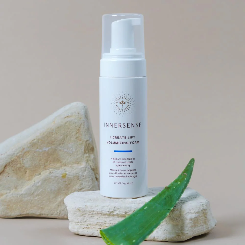 INNERSENSE Organic Beauty - Natural I Create Lift Volumizing Foam | Non-Toxic, Cruelty-Free, Clean Haircare (2.37 fl oz | 70 ml) - Image 7