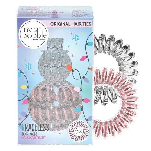 Invisibobble Festive Snowman 6pk