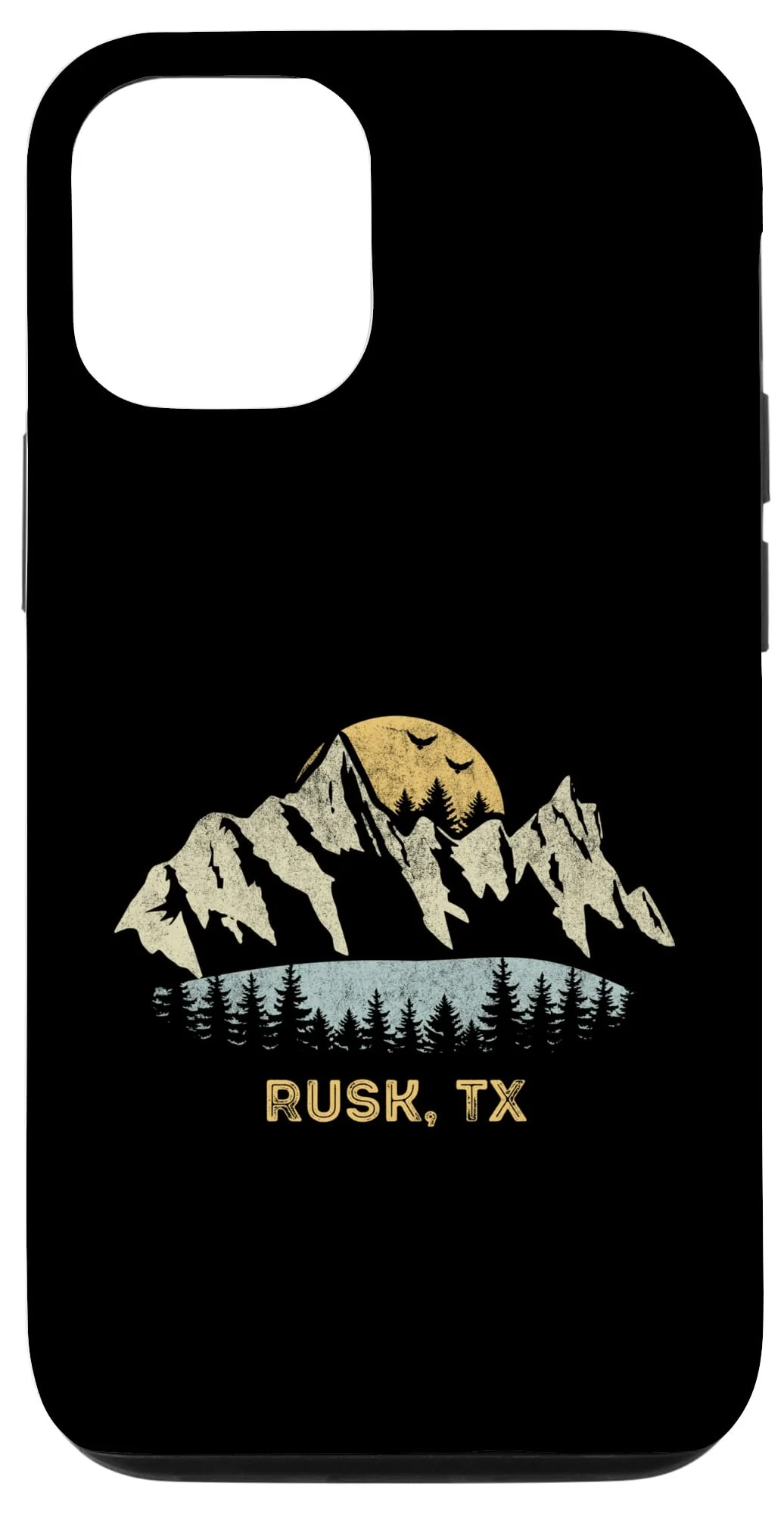 iPhone 15 Pro Rusk Texas Mountain Sunset Sunrise TX Case
