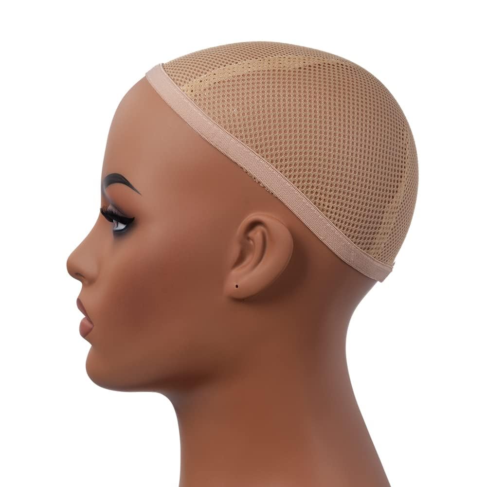 J&F CO. Realistic Europe and America Female Mannequin Head with Shoulder Display Manikin Heads Bust for Wigs,Makeup,Beauty Accessories - Image 5
