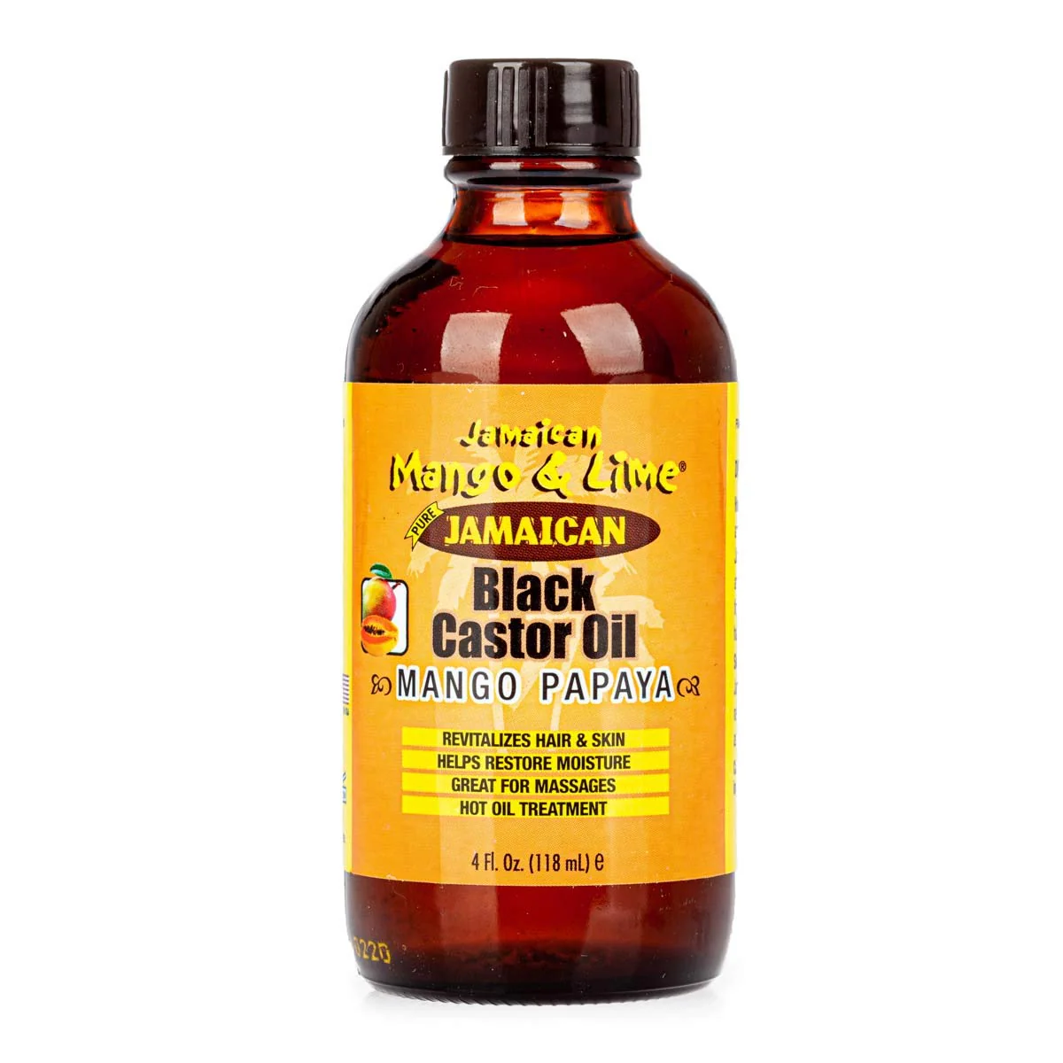 [JAMAICAN MANGO&LIME] PURE ORGANIC BLACK CASTOR OIL TREATMENT MANGO PAPAYA 4OZ - Image 2