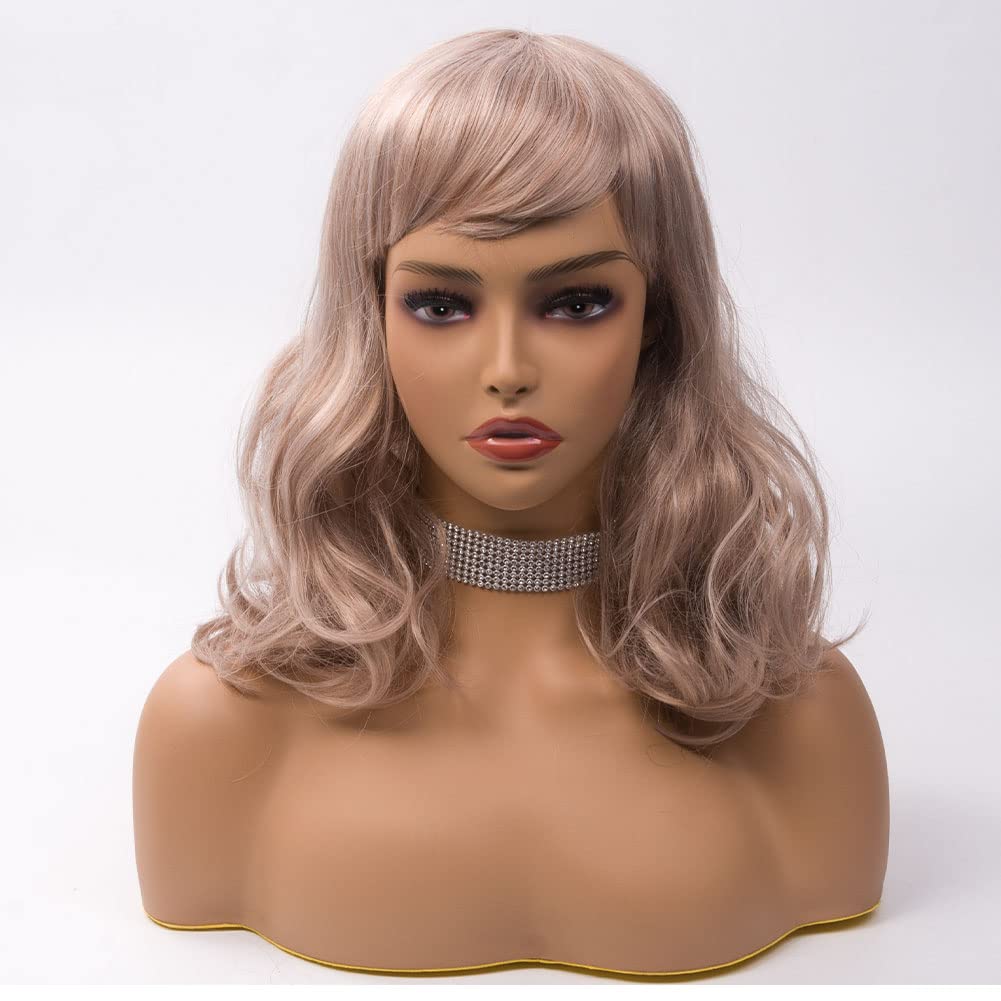 JINGFA Mannequin Head with Shoulder Display Manikin Head Bust for Wigs,Makeup,Beauty Accessories - Image 7