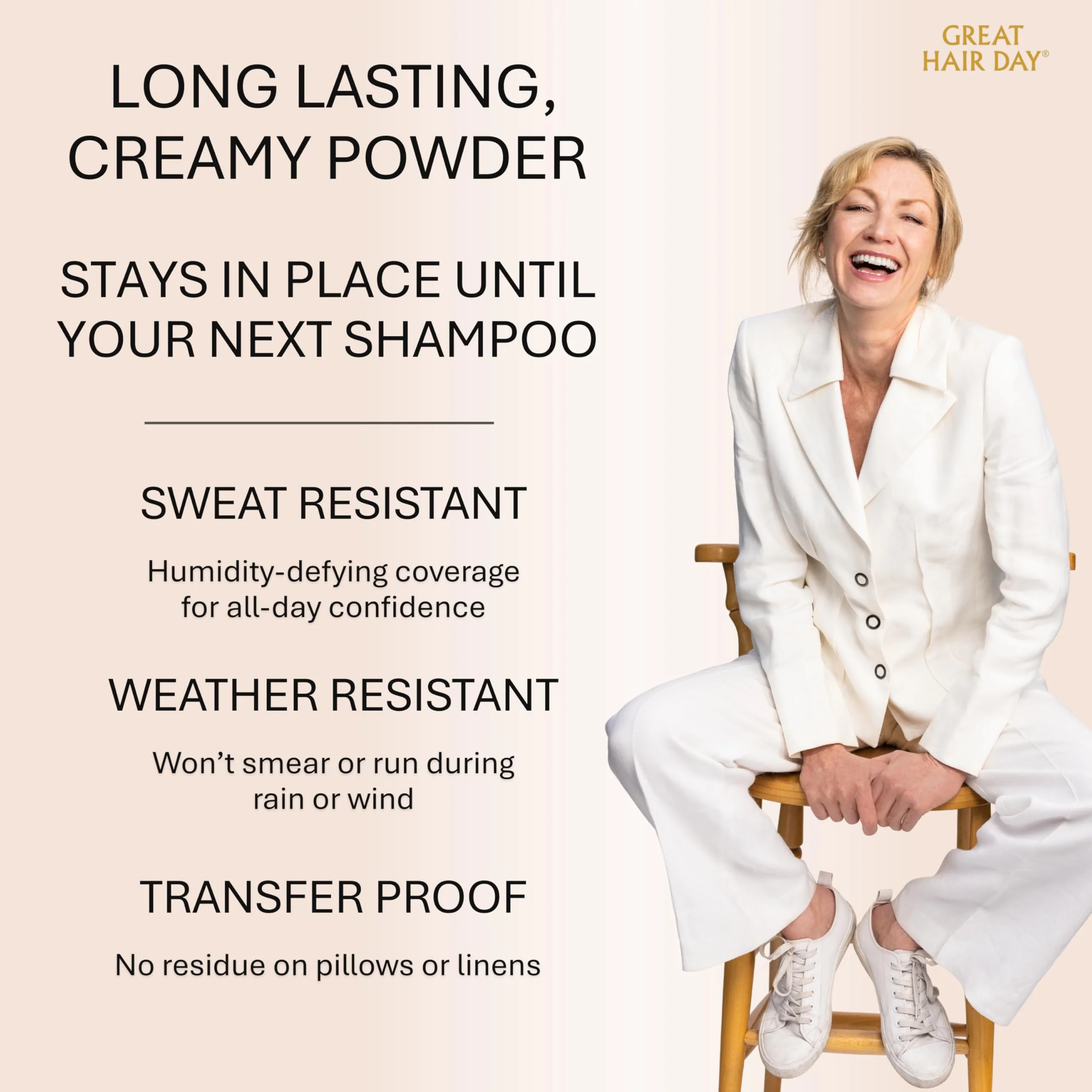 Joan Rivers Great Hair Day Root Touch Up Powder – Fill-in Powder for Thicker, Fuller Looking Hair (Brunette) - Image 6