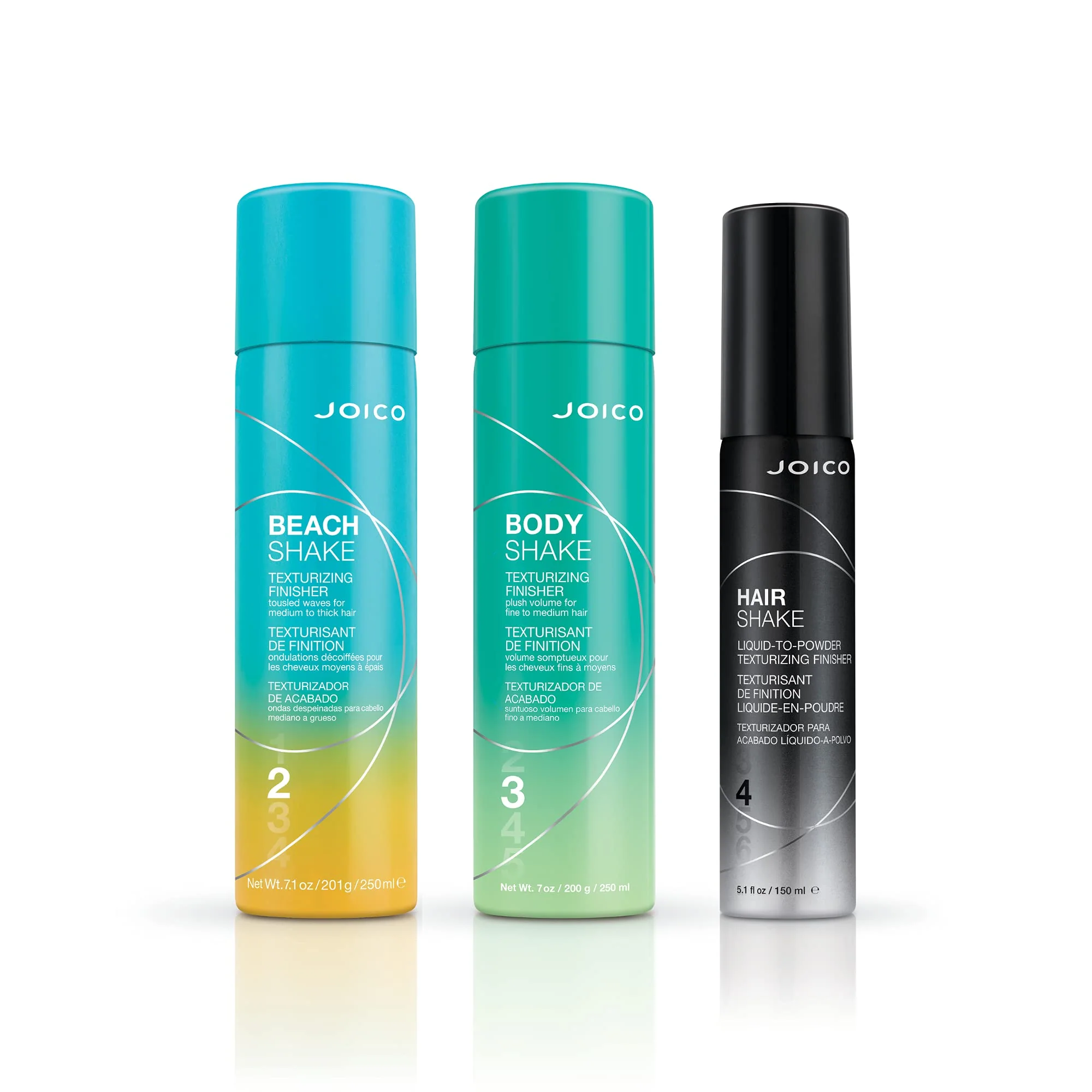 Joico Body Shake Texturizing Finisher | For Fine to Medium Hair | Long-Lasting Volume & Fullness | Thermal Heat, Humidity, Pollution, & UV Protection | Control Frizz & Flyaways | Paraben Free | 250mL