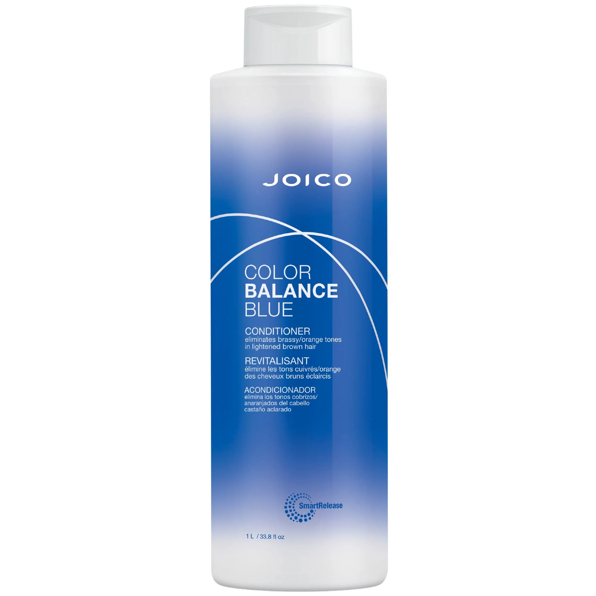 Joico Color Balance Blue Conditioner | For Lightened Brown Hair | Eliminate Brassy Orange Tones | Boost Color Vibrancy & Shine | UV Protection | With Rosehip Oil & Green Tea Extract | 33.8 Fl Oz - Image 2