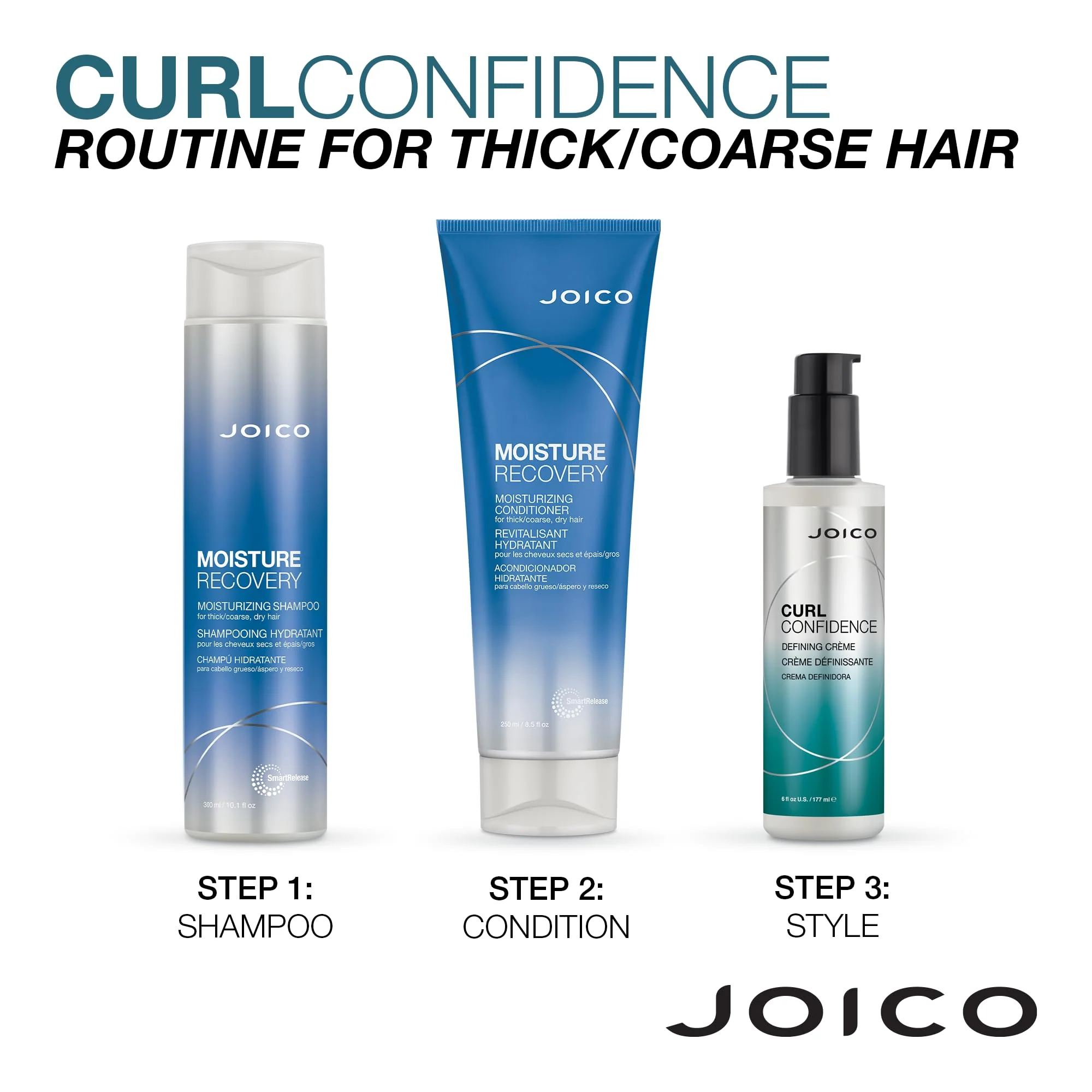 Joico Curl Confidence Defining Crème | For Curly Hair | Reduce Frizz | Define Textures | Boost Shine & Brilliance | Gluten & Paraben Free - Image 7