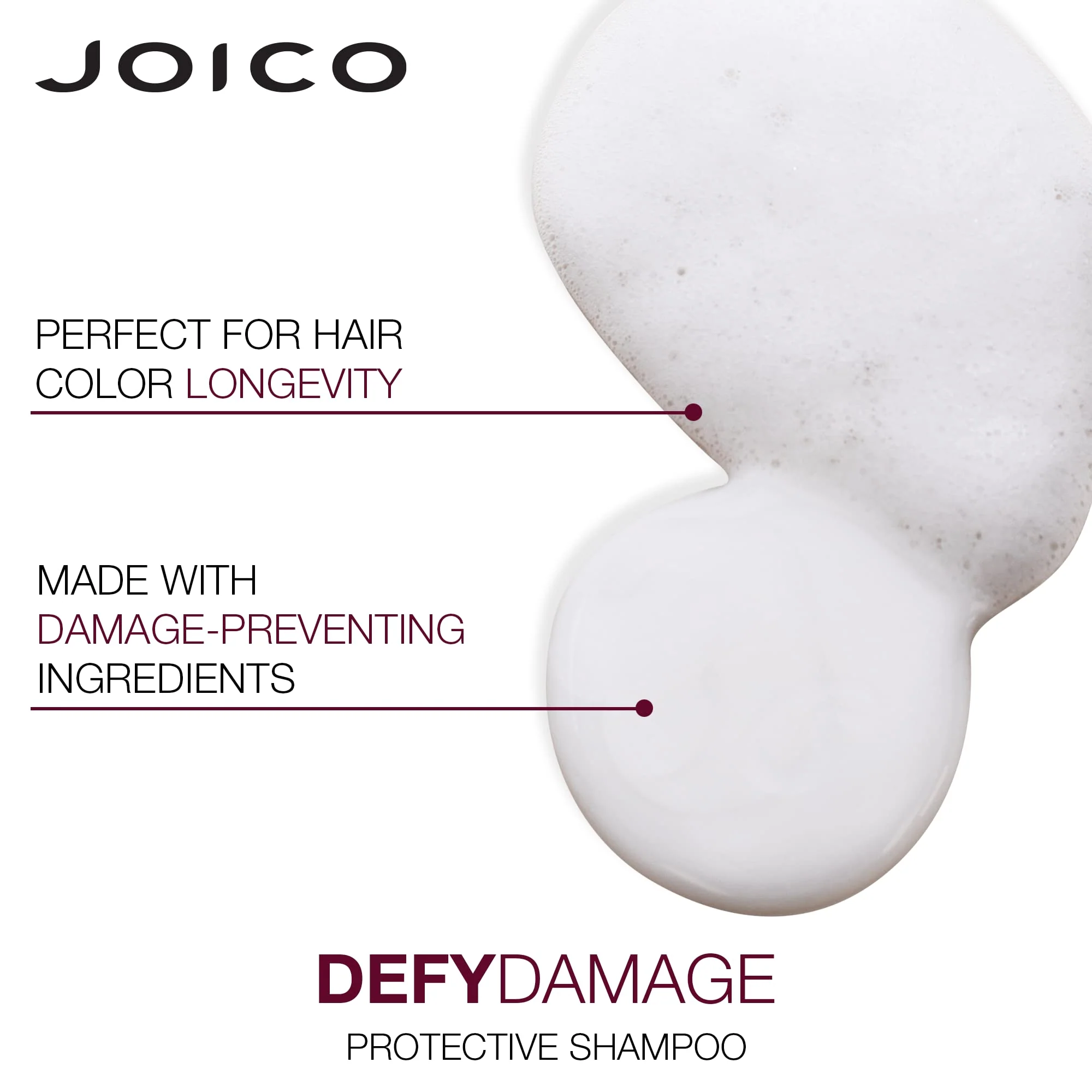 Joico Defy Damage Protective Shampoo & Conditioner Set | Preserve Hair Color | For Bond Strengthening & Color Longevity - Image 7