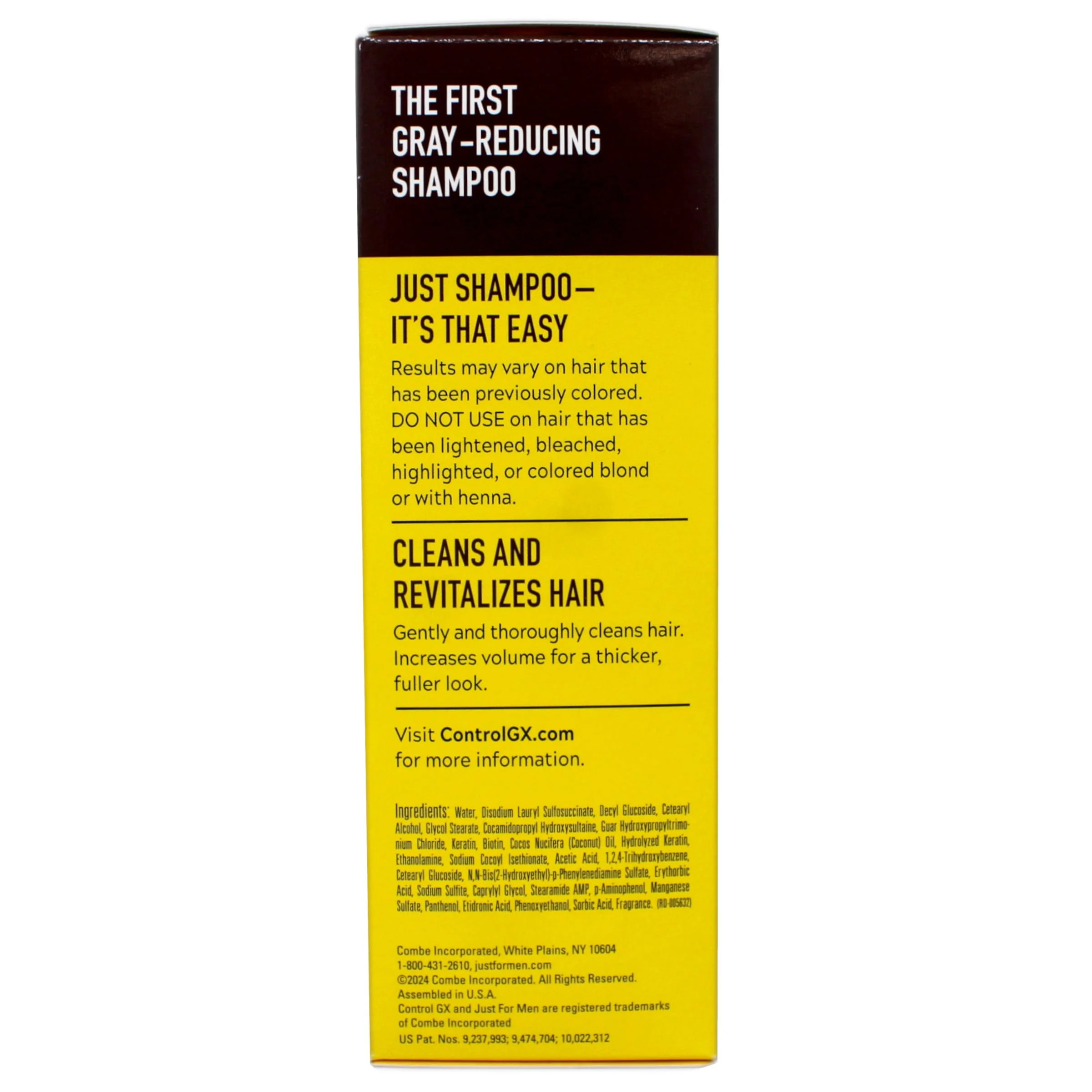 Just for Men Control GX Grey Reducing Shampoo Blonde & Medium Brown - Image 5