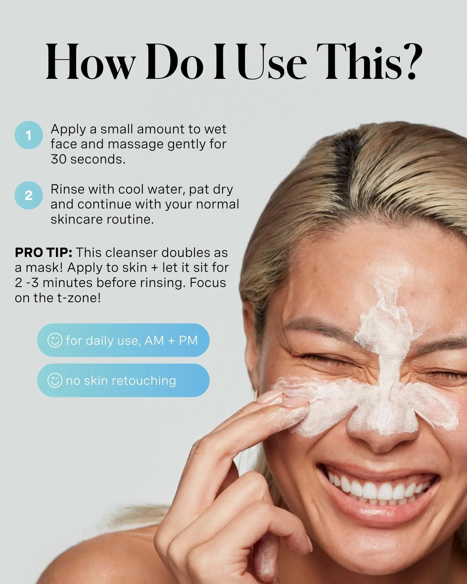 Kate Somerville EradiKate 3% Sulfur Daily Foaming Cleanser Acne Treatment – Clinically Formulated Medicated Face Wash Balances Skin & Cleans Pores, 4 Fl Oz - Image 4