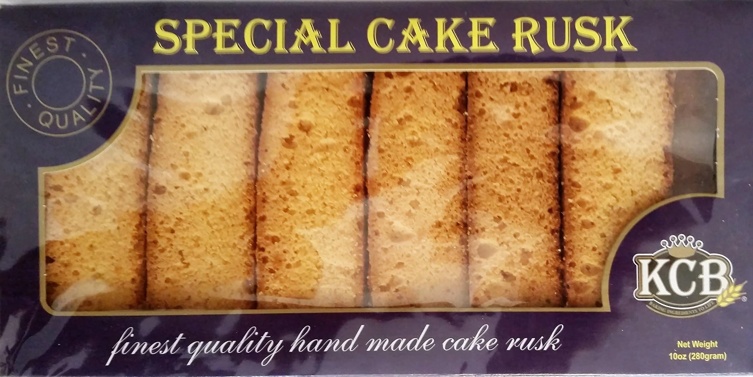 KCB Special Cake Rusk Finest Quality 10oz