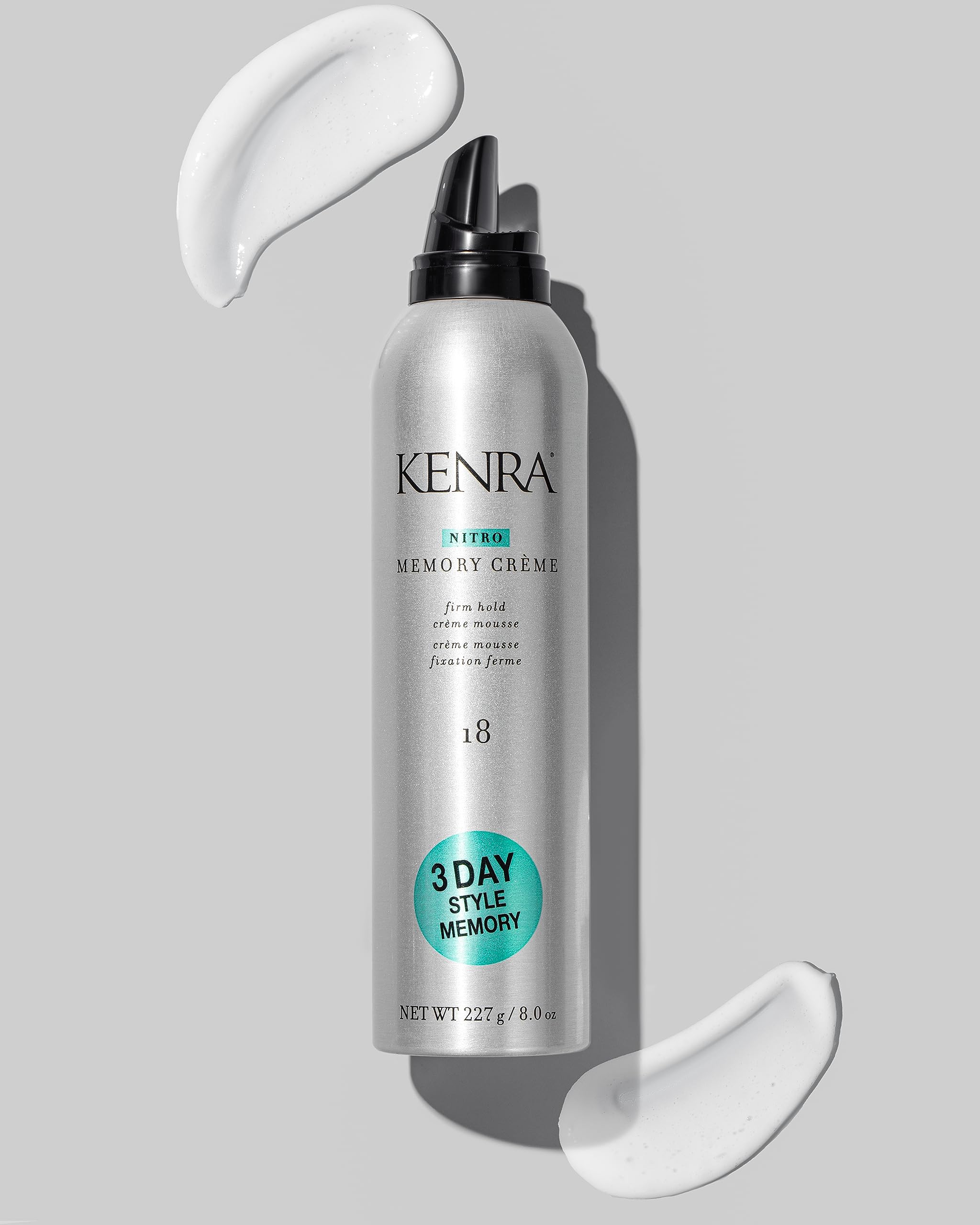 Kenra Professional Nitro Memory Crème 18 | Firm Hold Crème Mousse | All Hair Types | 8 Oz - Image 5