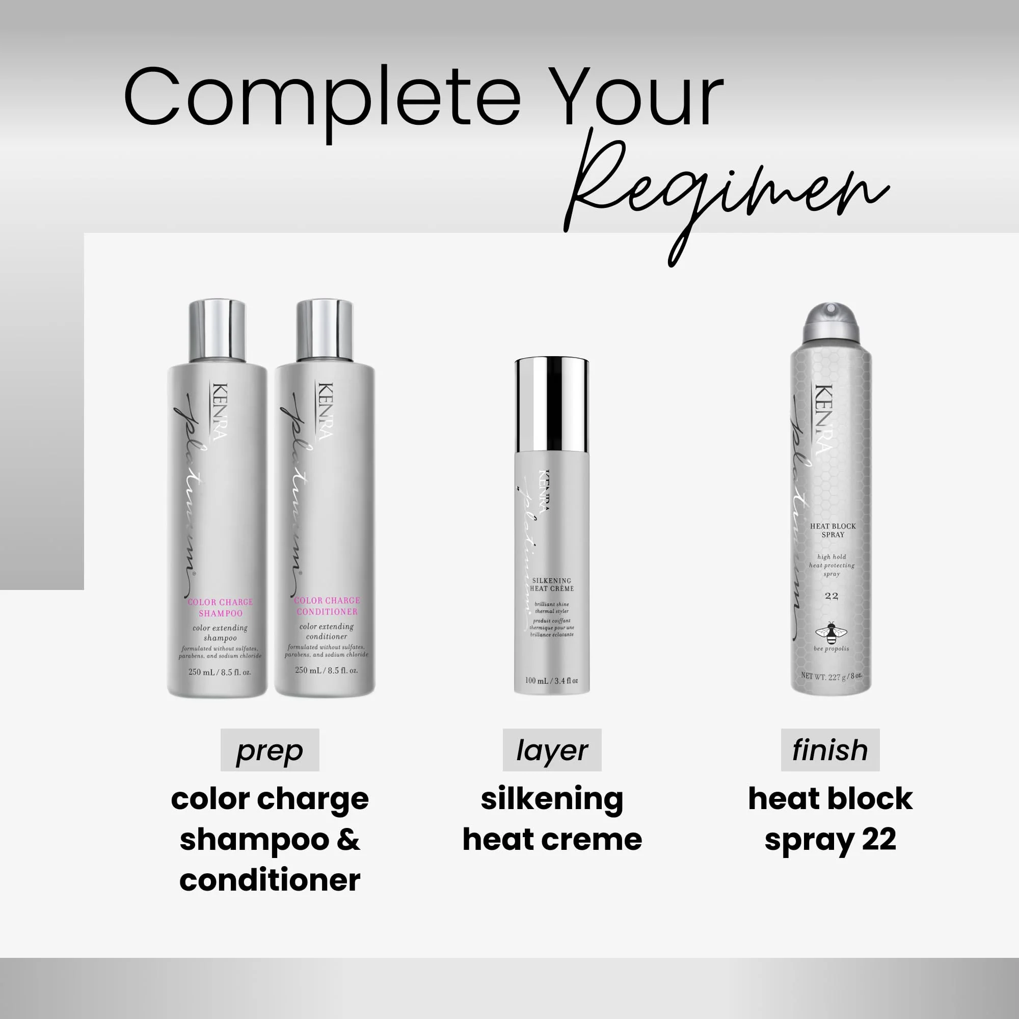 Kenra Professional Platinum Heat Block Spray 22 | Heat Protecting Hairspray | All Hair Types | 8 oz. - Image 5