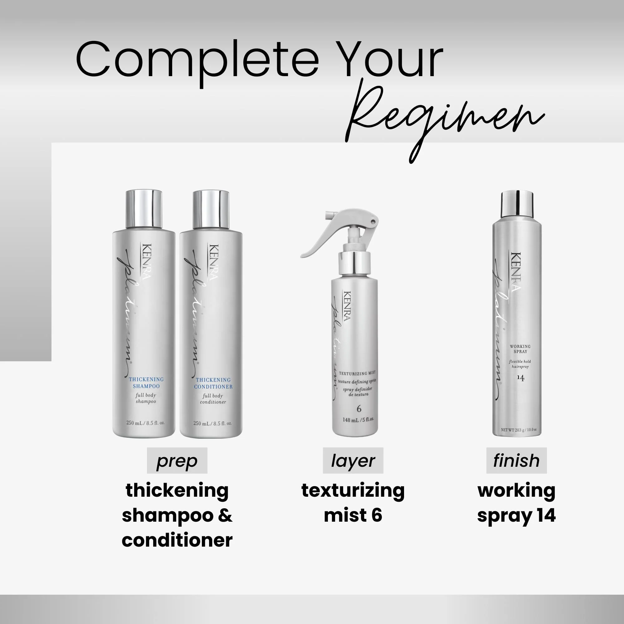 Kenra Professional Platinum Texturizing Mist 6 | Texture Defining Spray | All Hair Types | 5.0 fl. oz. - Image 5