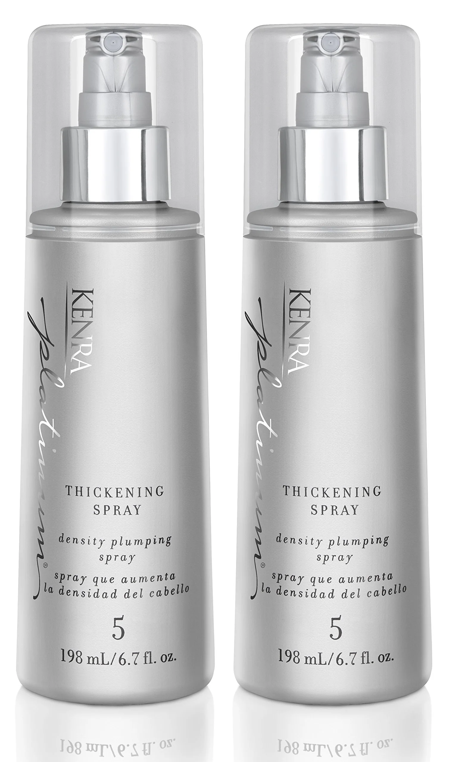 Kenra Professional Platinum Thickening Spray 5 | Volumizing Styler | All Hair Types | 6.7 fl. oz. (2-Pack)