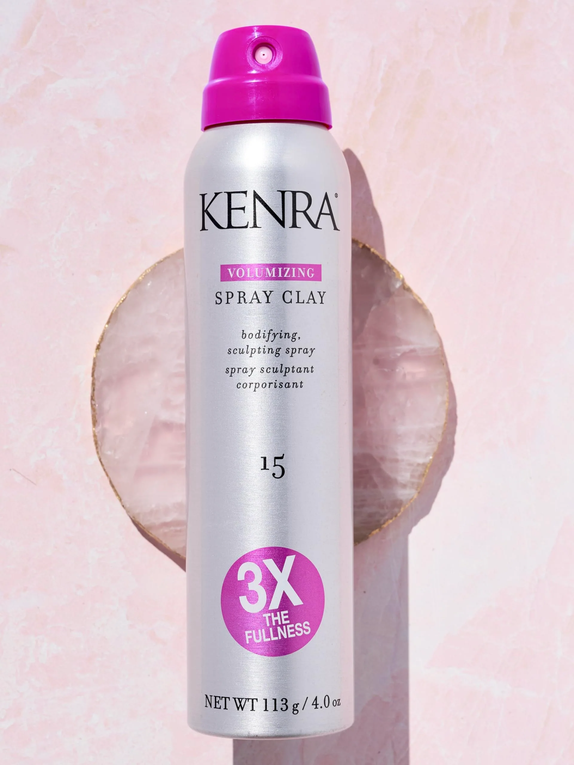 Kenra Professional Volumizing Spray Clay 15 | Bodifying, Fullness Spray | 3X The Fullness | Medium Hold | Provides Texture & Volume With A Long-Lasting Finish | All Hair Types | 4 oz - Image 3