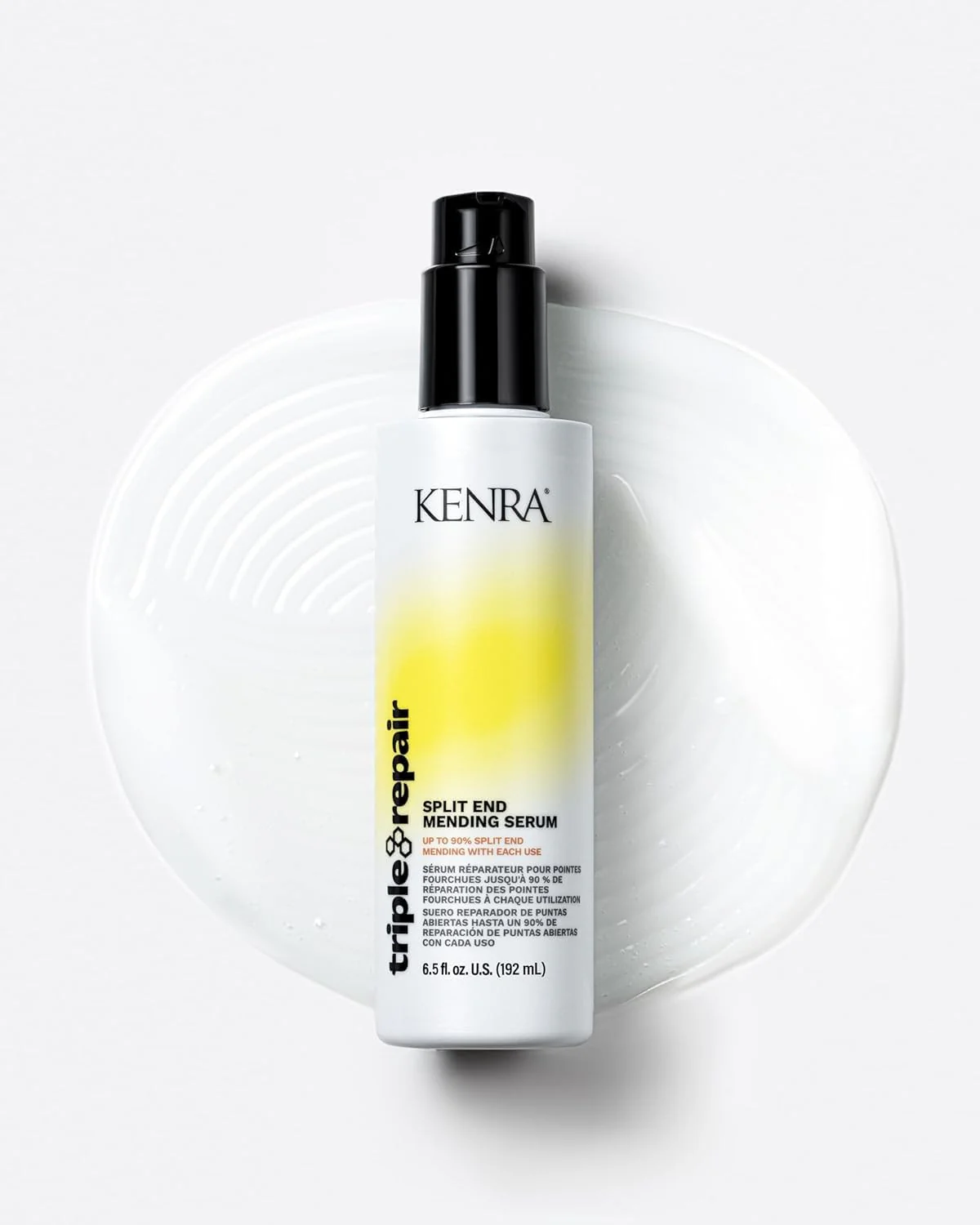 Kenra Triple Repair Split End Mending Serum | Up to 90% Split End Mending with Each Use | Targets & Repairs Weak or Broken Bonds | Split Ends | Damaged Hair | Bond Builder | 6.5 fl. oz. (2-Pack) - Image 4