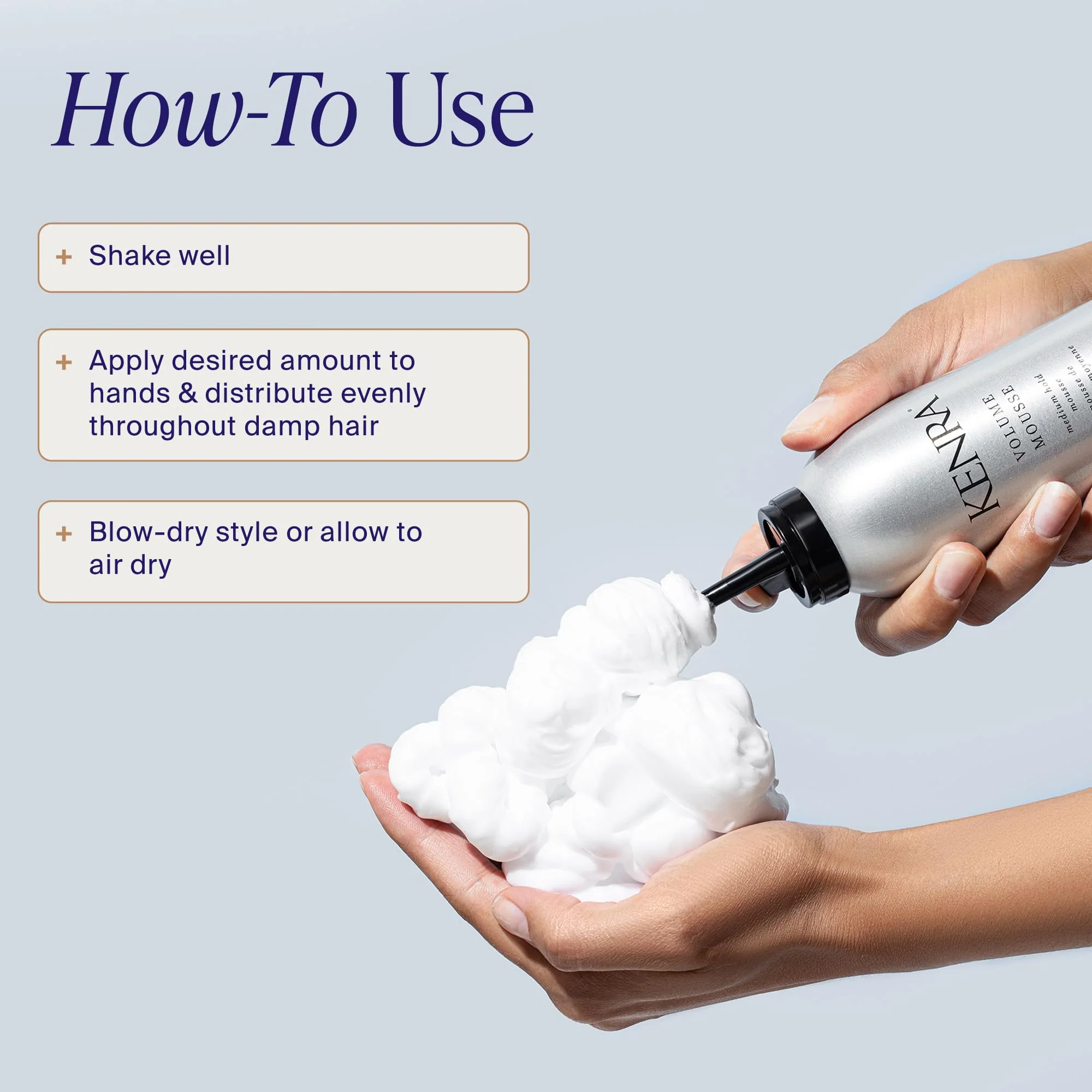 Kenra Volume Mousse 12 | Medium Hold Mousse | All Hair Types | 8 oz - Image 4