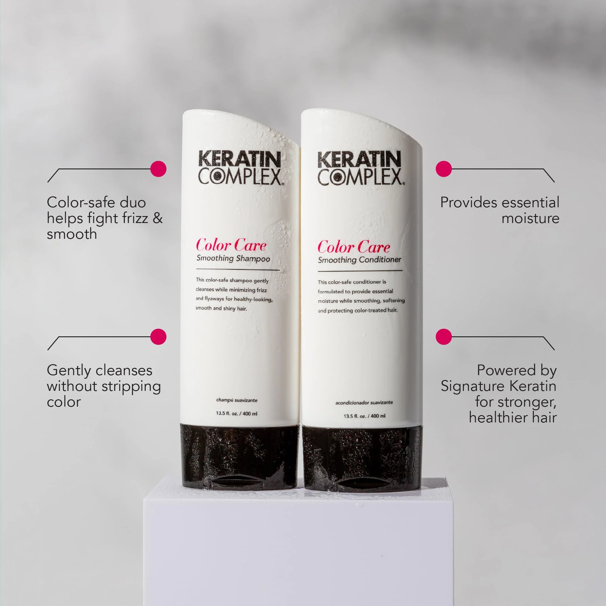 Keratin Complex Color Care Smoothing Conditioner (13.5 oz.) - Image 2