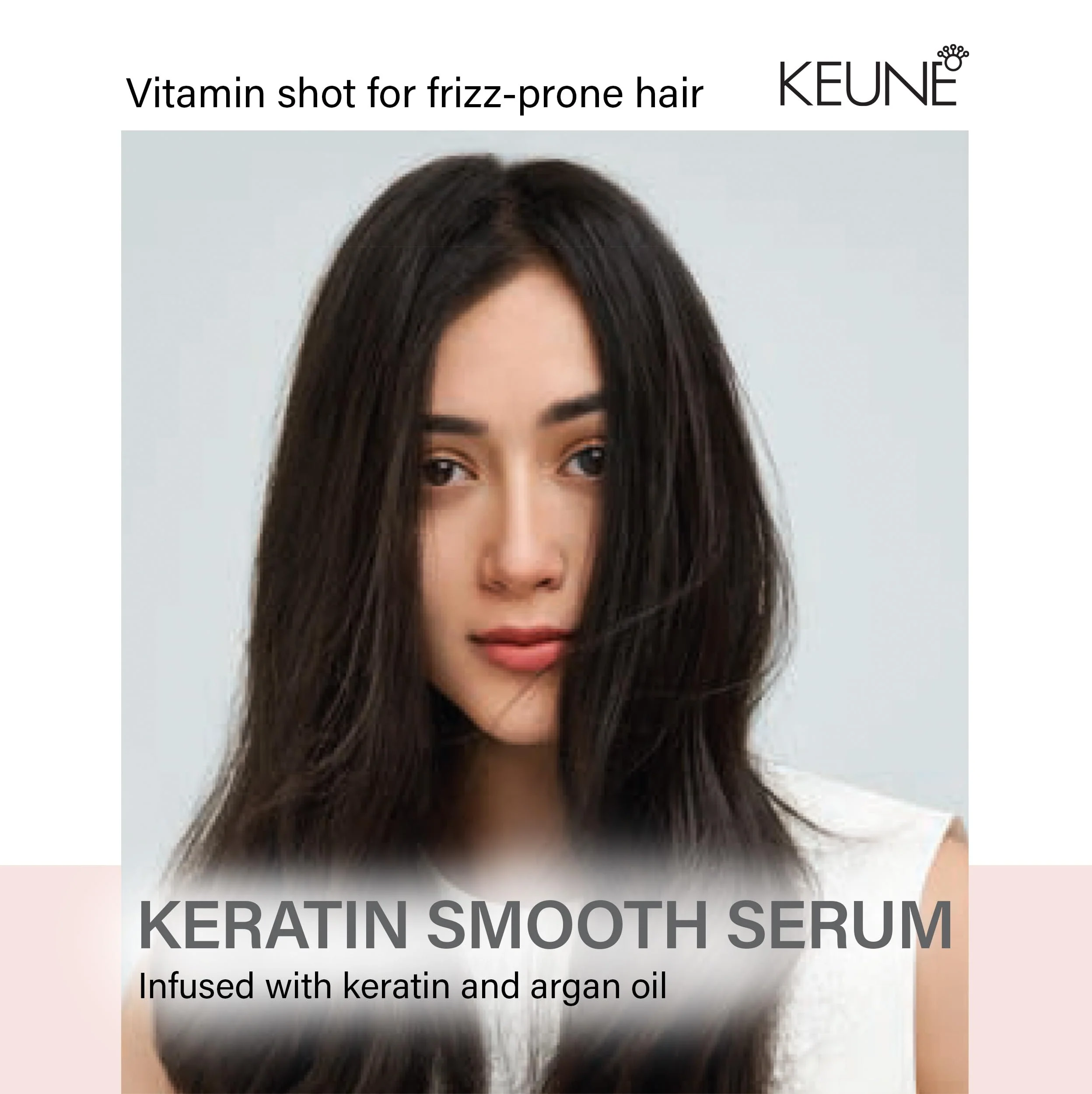 Keune Care Keratin Smooth Serum, Nourishing & Frizz-Control Treatment for Smoother Hair, 0.8 Fl Oz - Image 2
