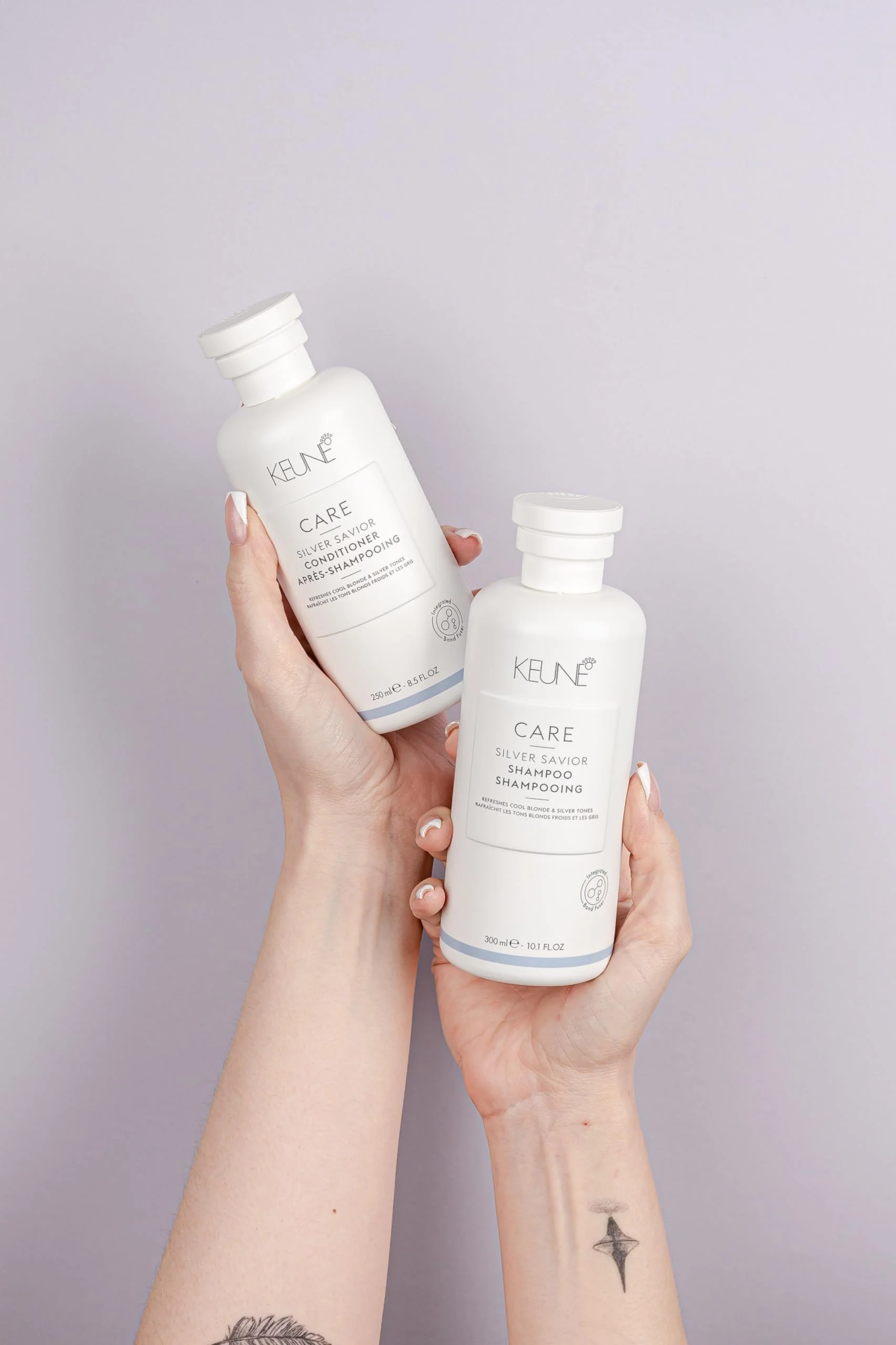 KEUNE Care Silver Savior Shampoo, Toning & Brightening Cleanser for Blonde & Grey Hair, 10.1 Fl Oz - Image 9