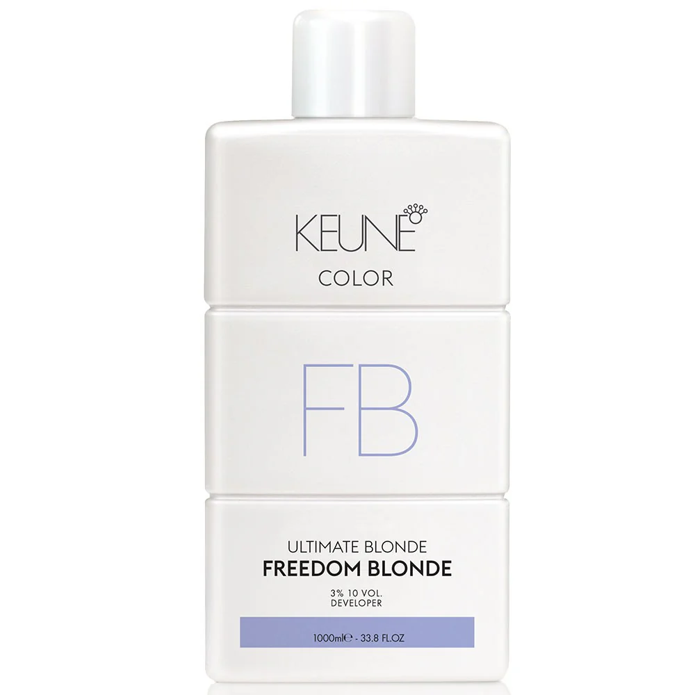 Keune Ultimate Blonde Freedom Blonde Developer 34oz