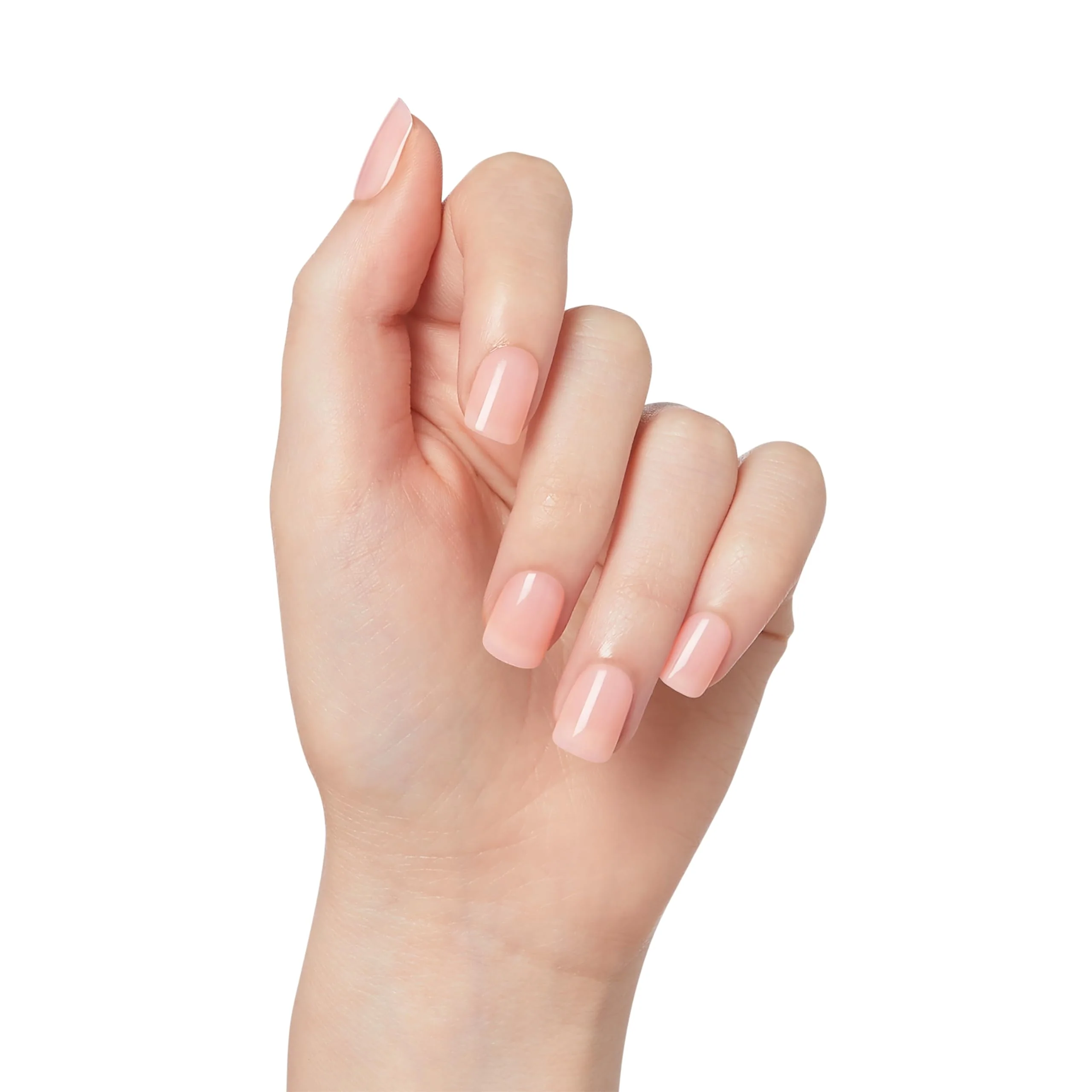 Kiss Impress No Glue Mani Press On Nails, Bare but Better, 'Instinct', Pink, Short Size, Squoval Shape, Includes 30 Nails, Prep Pad, Instructions Sheet, 1 Manicure Stick, 1 Mini File - Image 3